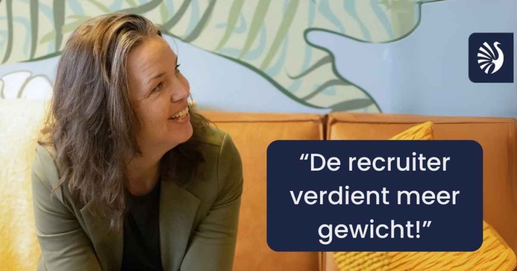 recruiter verdient meer gewicht