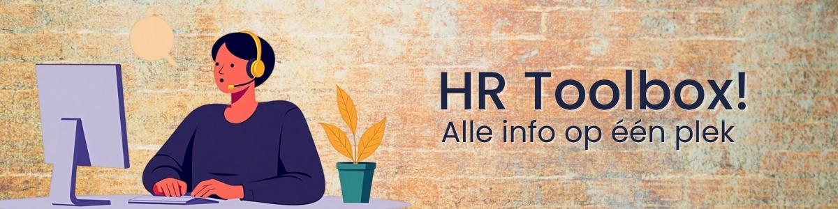 banner met kantoorwerk