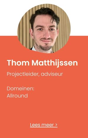 Thom Matthijssen profiel Publiek Maatwerk Consultants